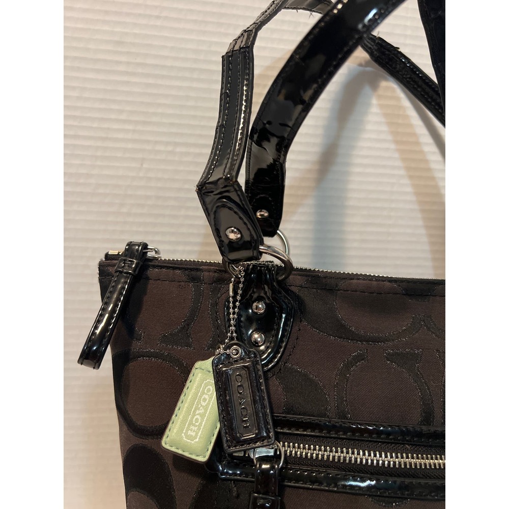Coach black  Signature Small Tote # 23473 (See pictures) - Picture 11 of 12